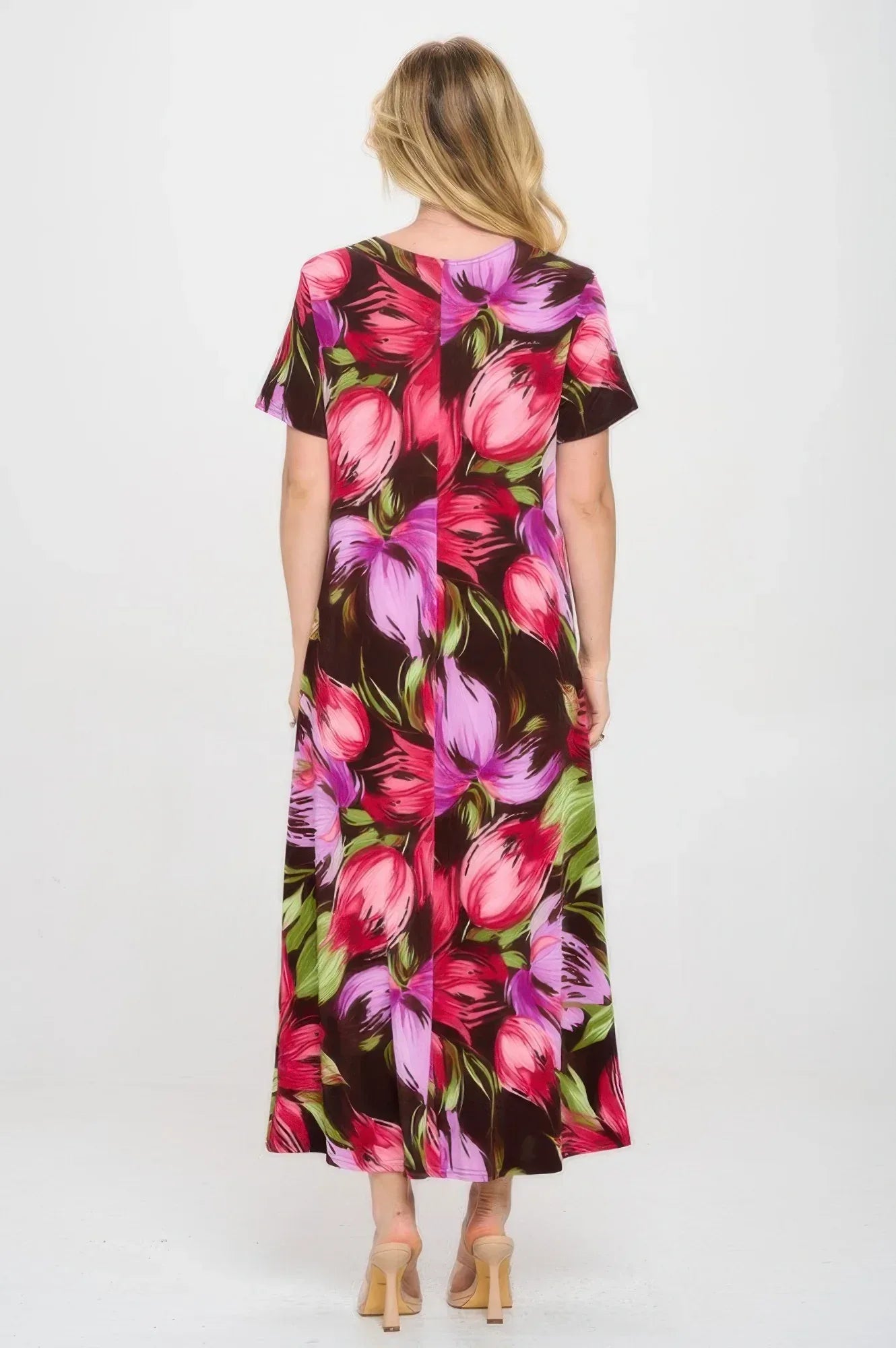 Print Bns Long Dress | Mixtshop LLC