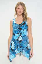 Hit Print Shark Bite Hem Tank | Mixtshop LLC