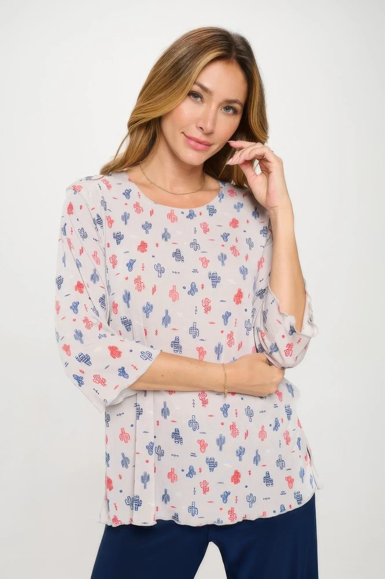 Plus Size Bns Merrow Top | Mixtshop LLC Main image