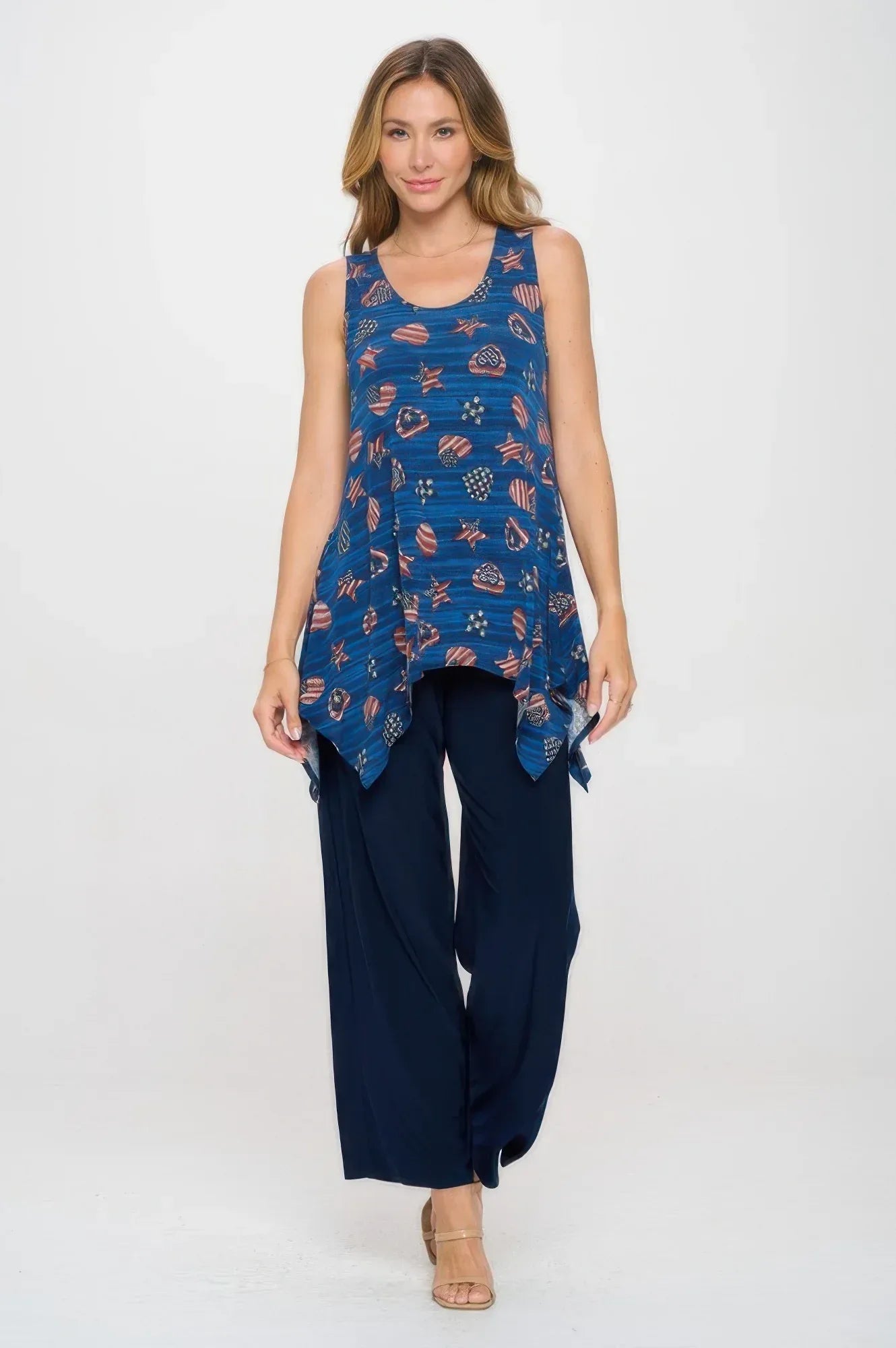 Hit Shark Bite Hem Tank | Mixtshop LLC