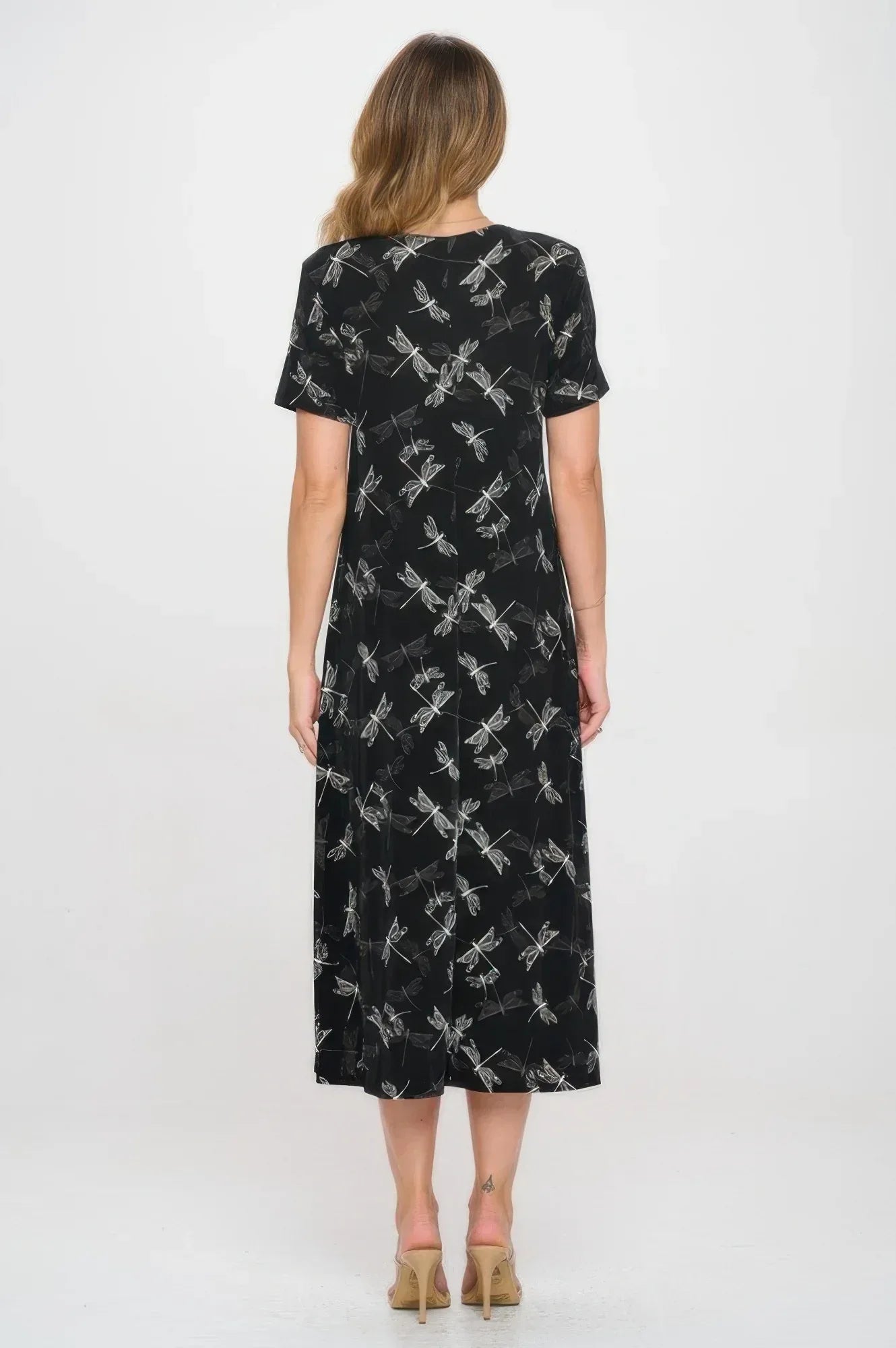 Print Bns Long Dress | Mixtshop LLC