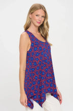 Hit Shark Bite Hem Tank | Mixtshop LLC