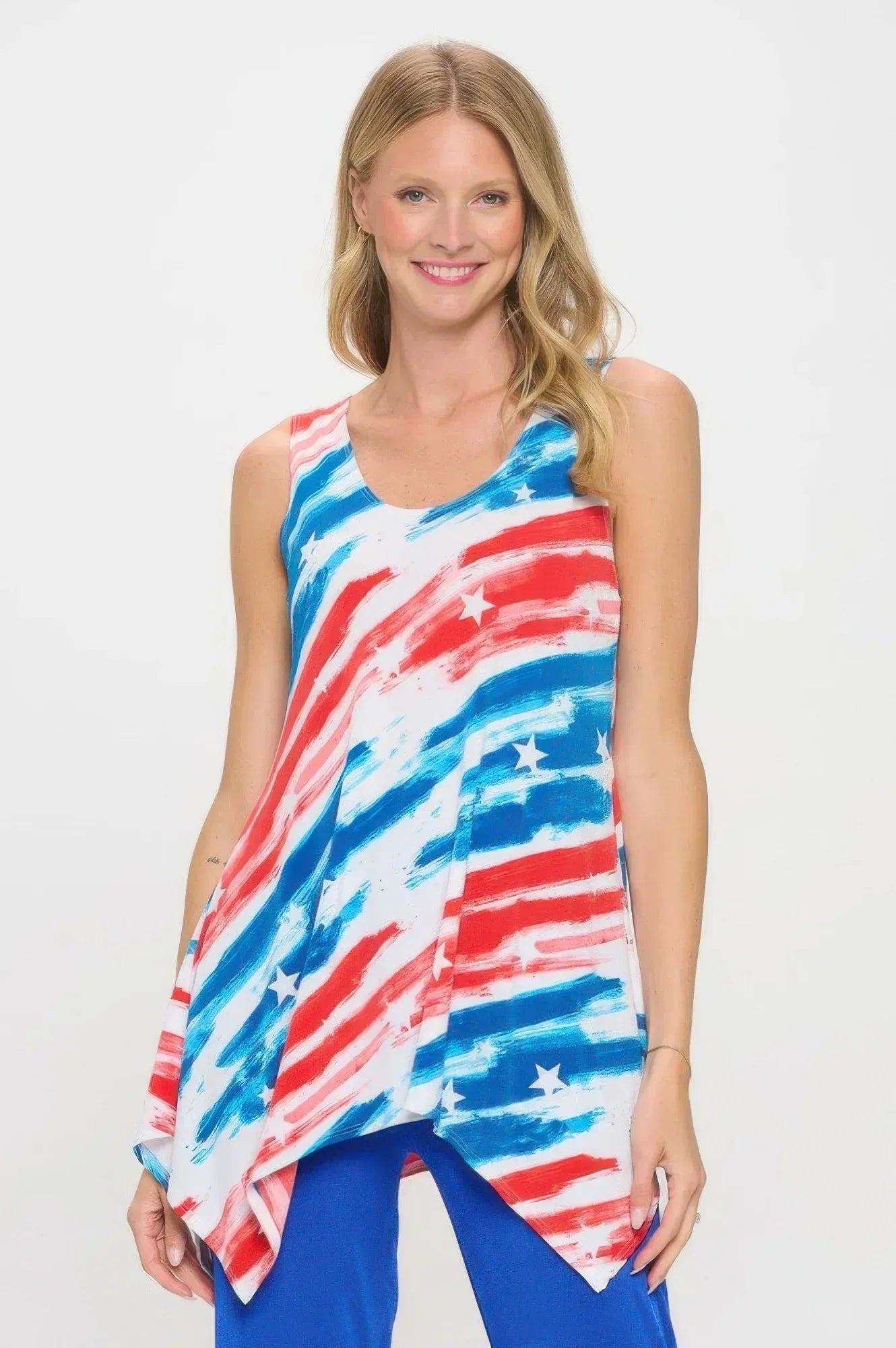 Hit Shark Bite Hem Tank | Mixtshop LLC Main image