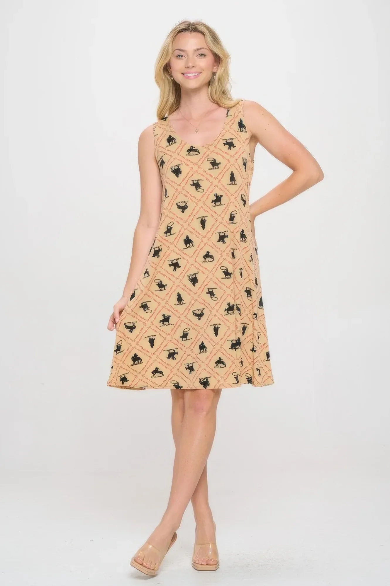 Hit Missy Tank Dress | Mixtshop LLC Main image