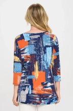 Hit V-neck Band Top W/vent | Mixtshop LLC