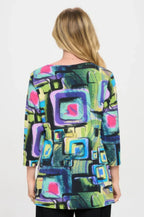 Hit V-neck Band Top W/vent | Mixtshop LLC