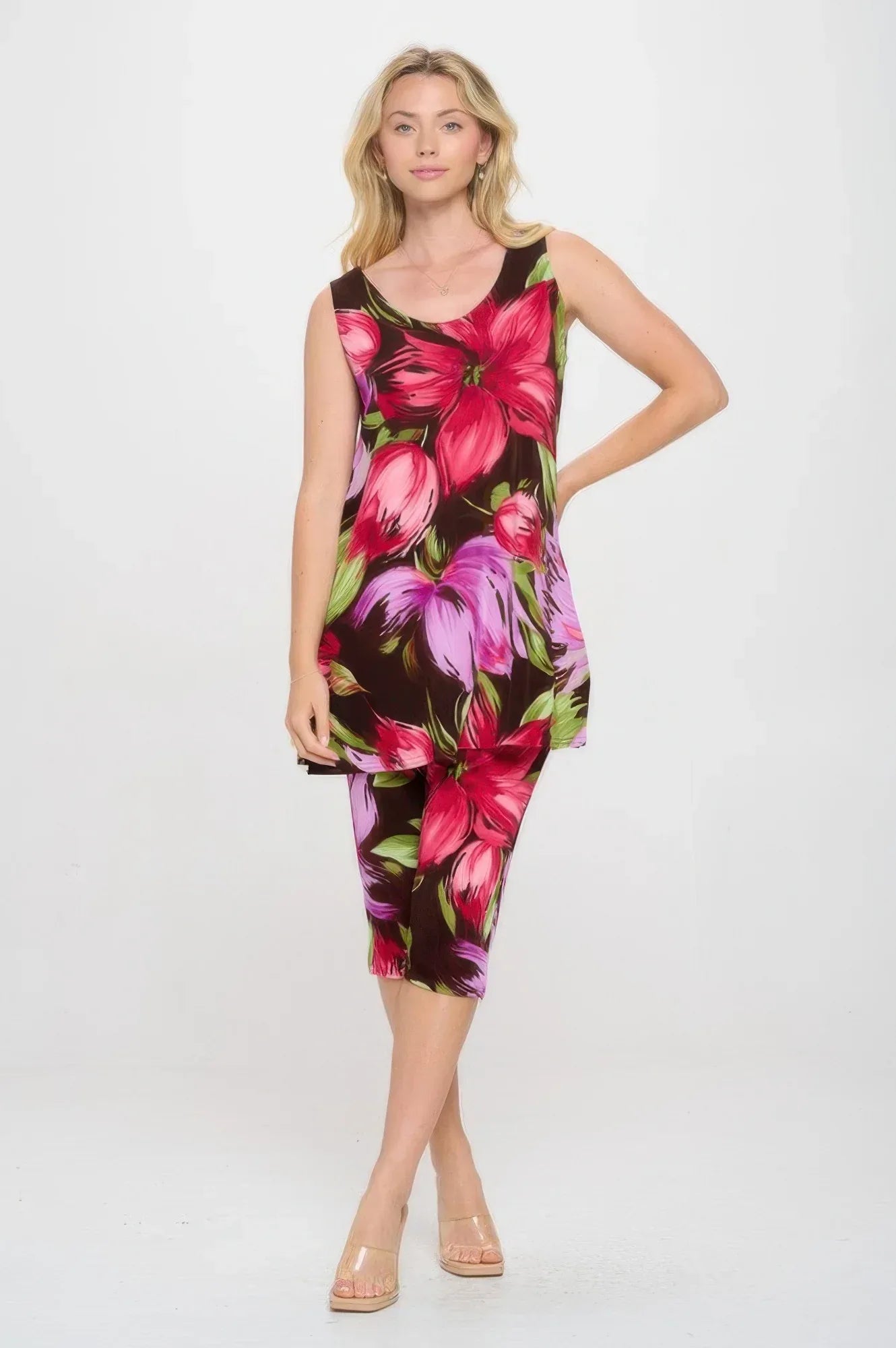 Bns Tank Capri Pants Set | Mixtshop LLC