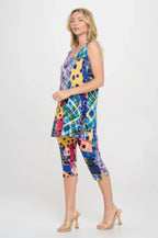 Bns Tank Capri Pants Set | Mixtshop LLC