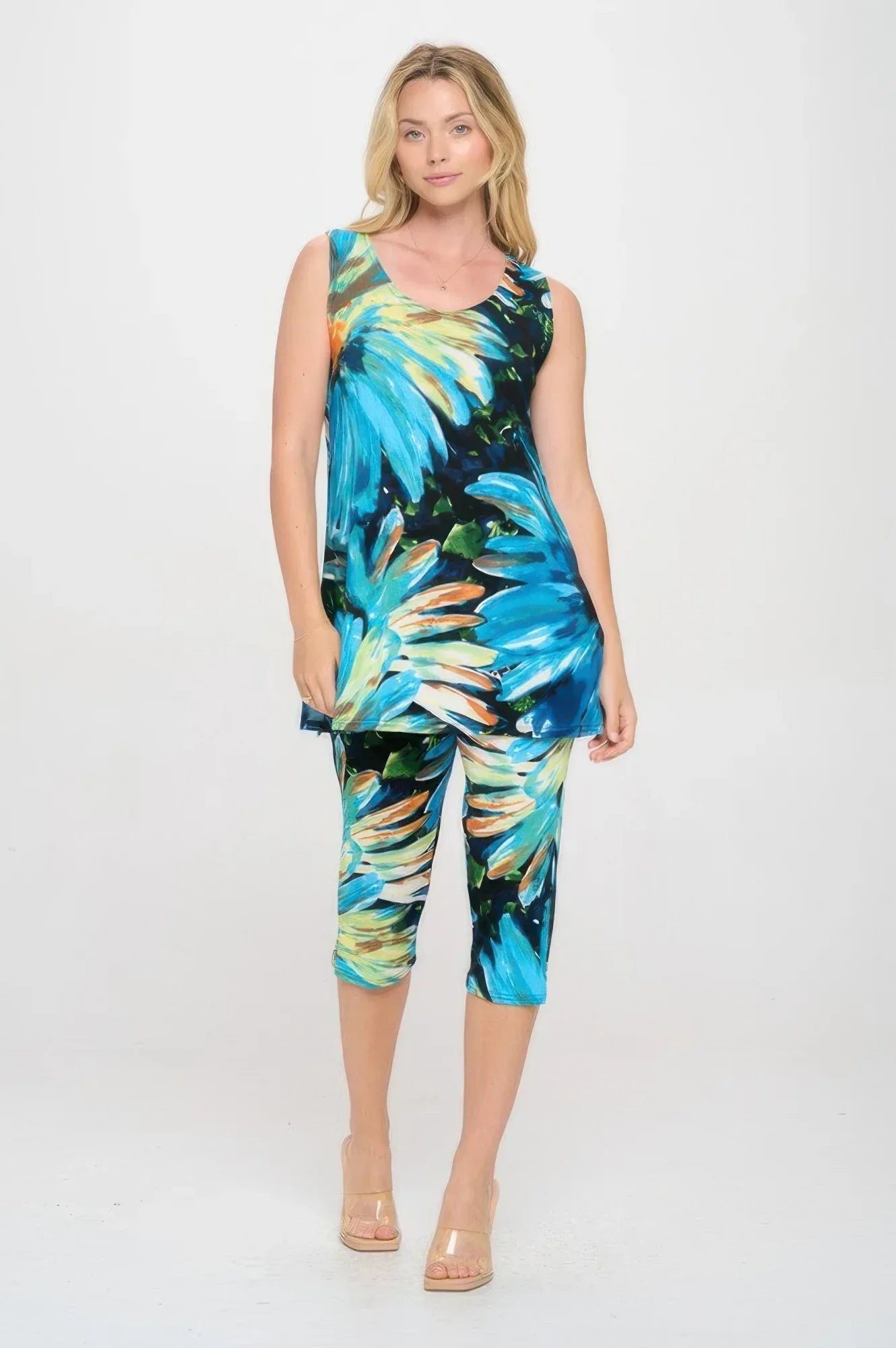 Bns Tank Capri Pants Set | Mixtshop LLC