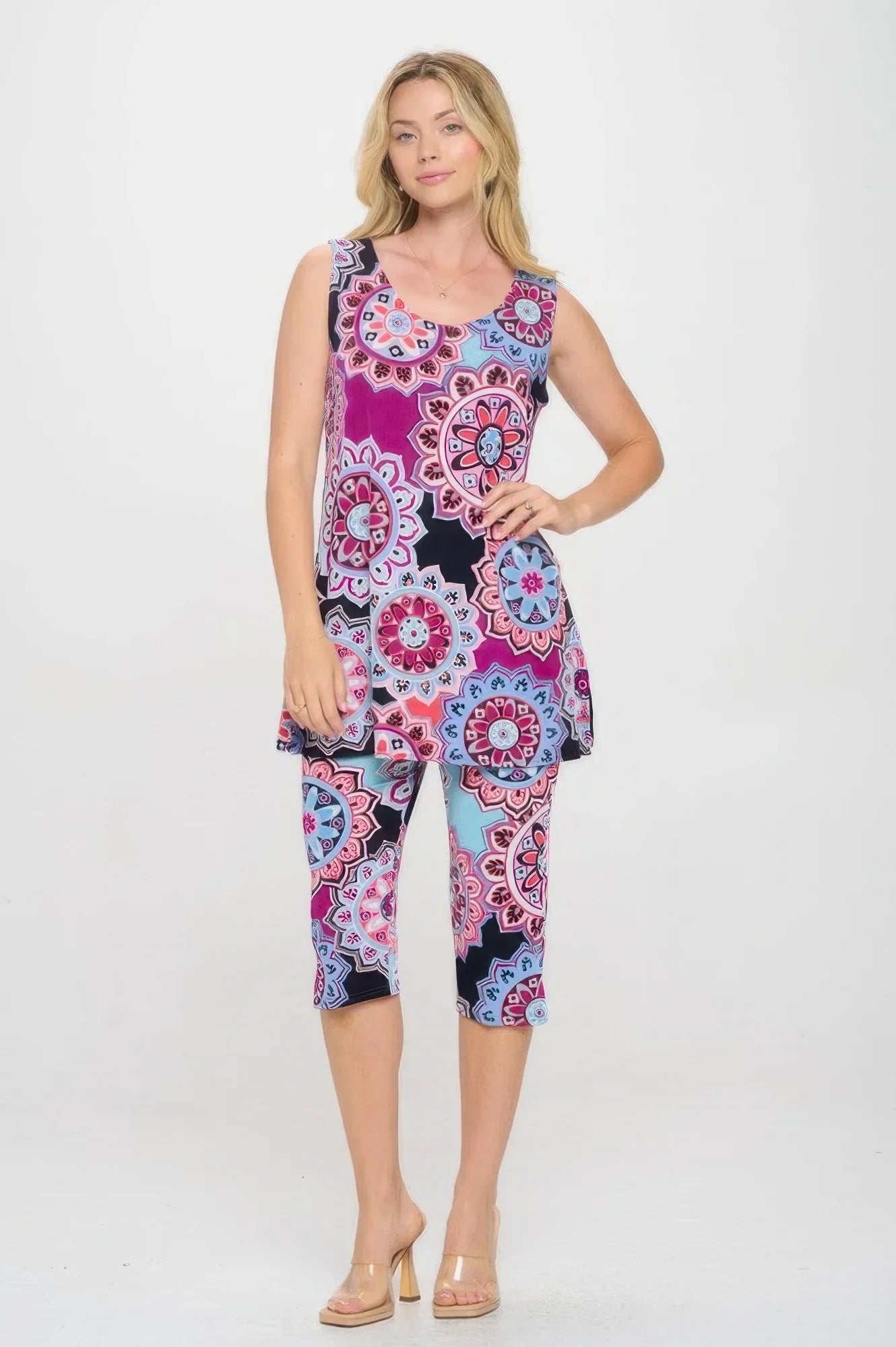Bns Tank Capri Pants Set | Mixtshop LLC