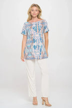Hit Boat Nk Short Sl Top | Mixtshop LLC