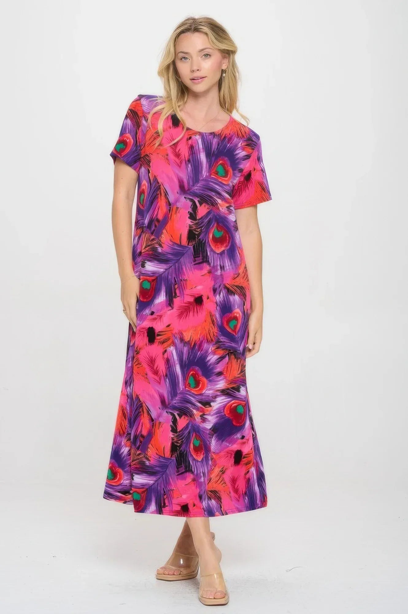 Print Bns Long Dress | Mixtshop LLC