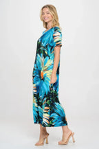Print Bns Long Dress | Mixtshop LLC