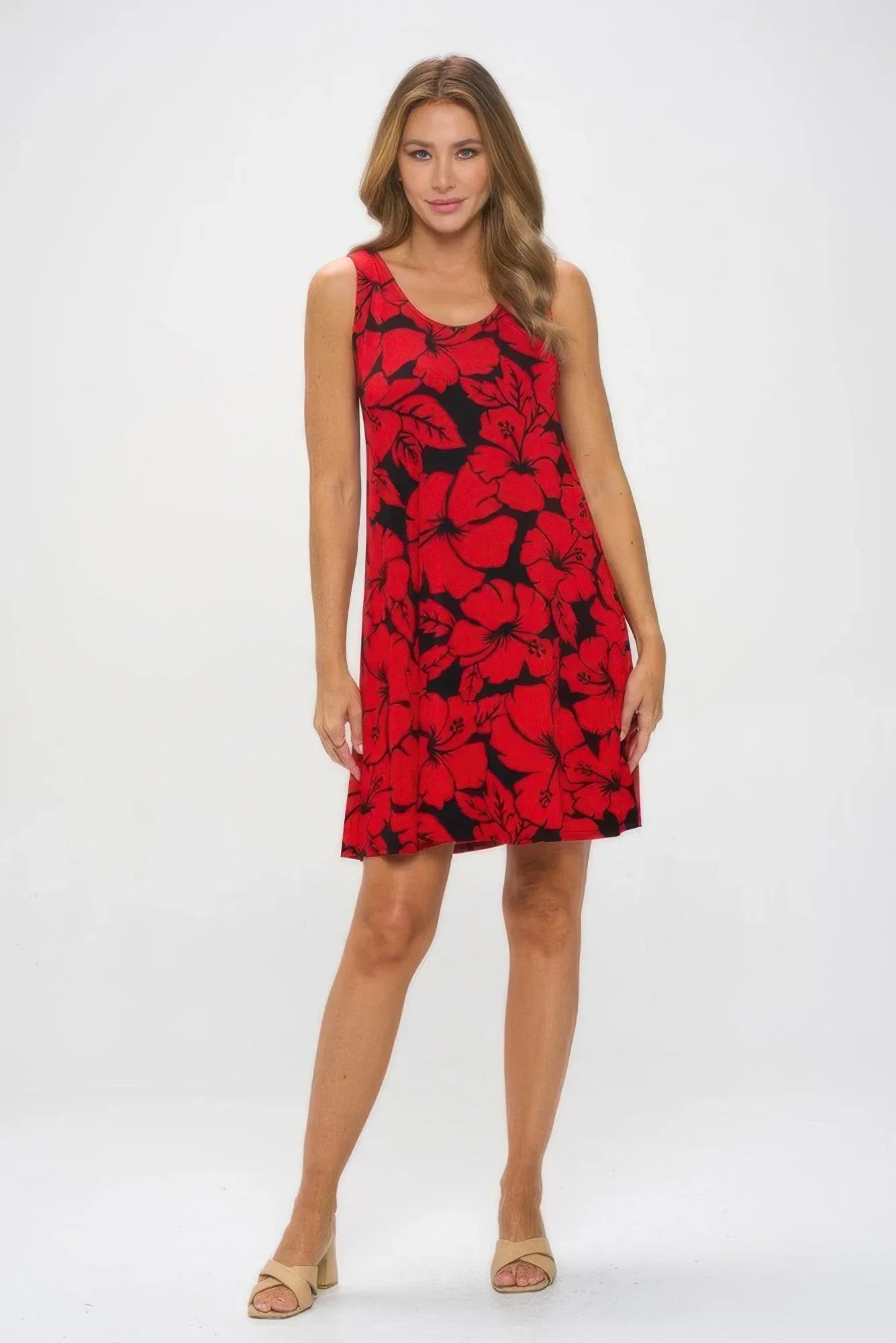 Print Bns Missy Tank Dress | Mixtshop LLC Main image