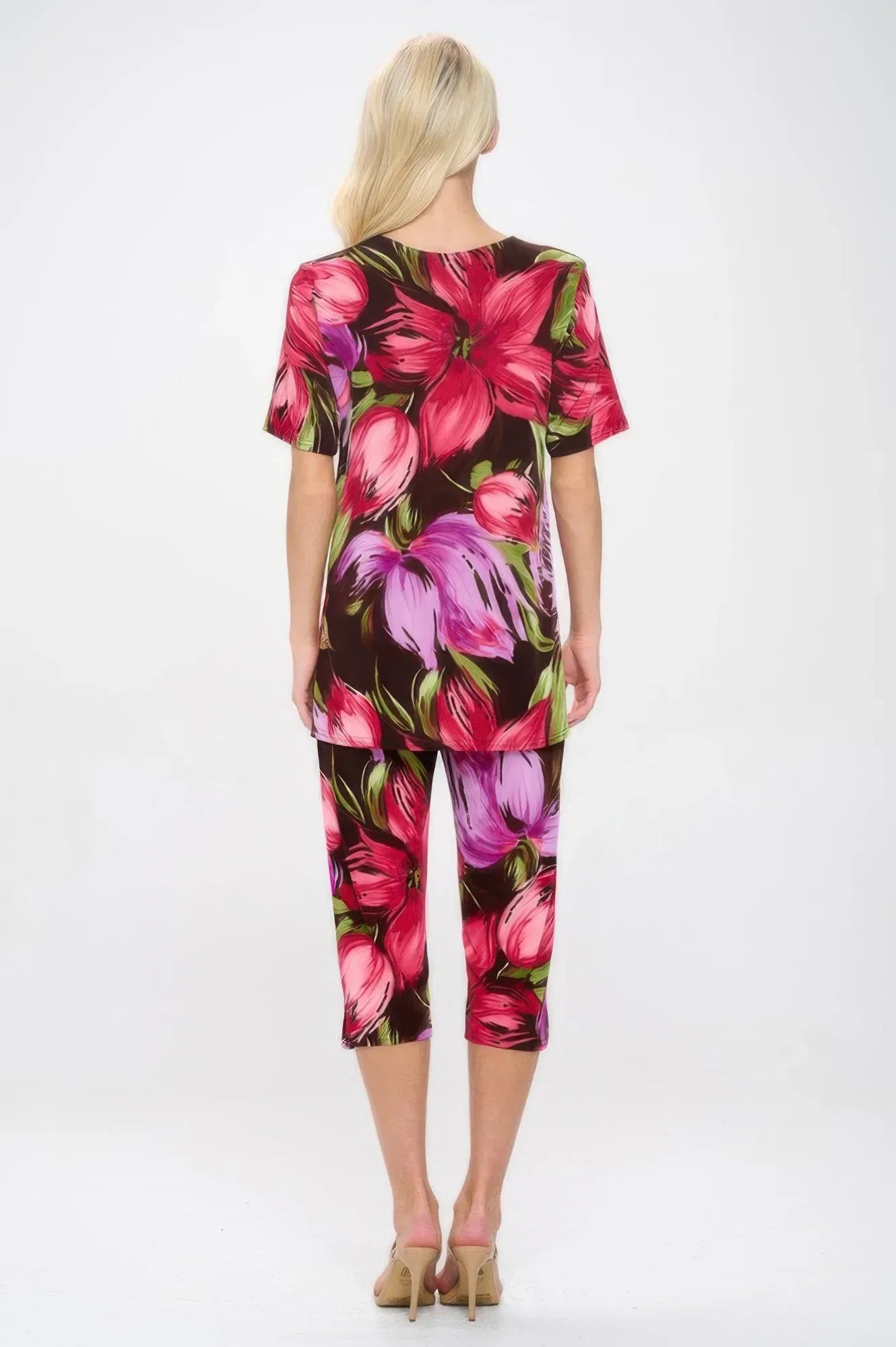 Print Bns Capri Pants Set Secondary image