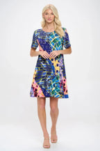 Print Bns Missy Dress | Mixtshop LLC