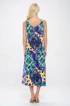 Print Bns Tank Long Dress | Mixtshop LLC