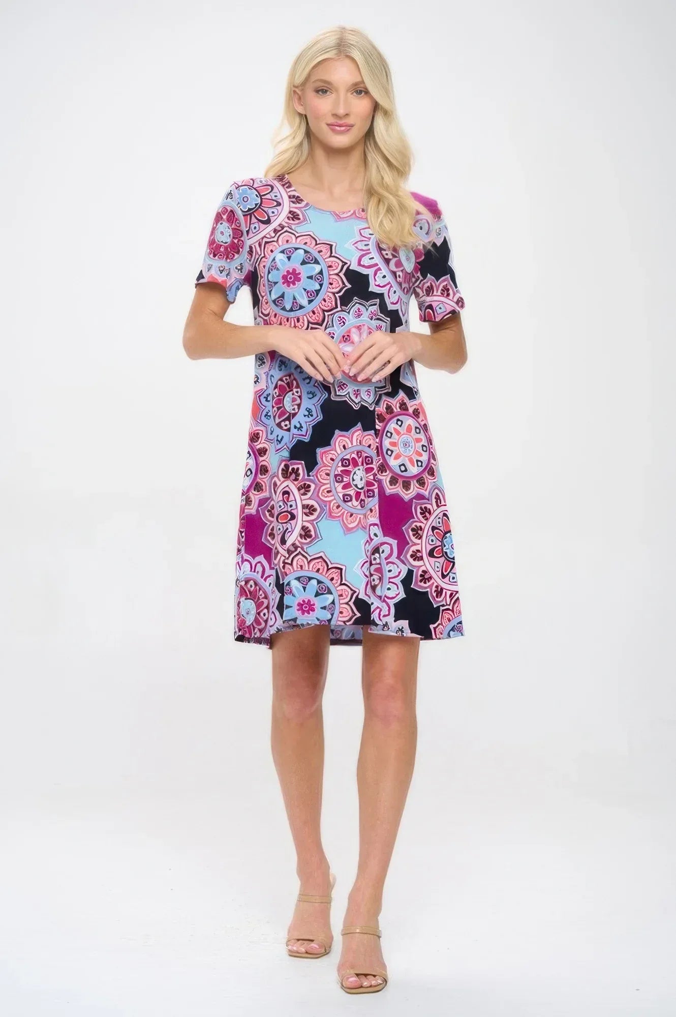 Print Bns Missy Dress | Mixtshop LLC Main image