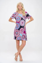 Print Bns Missy Dress | Mixtshop LLC