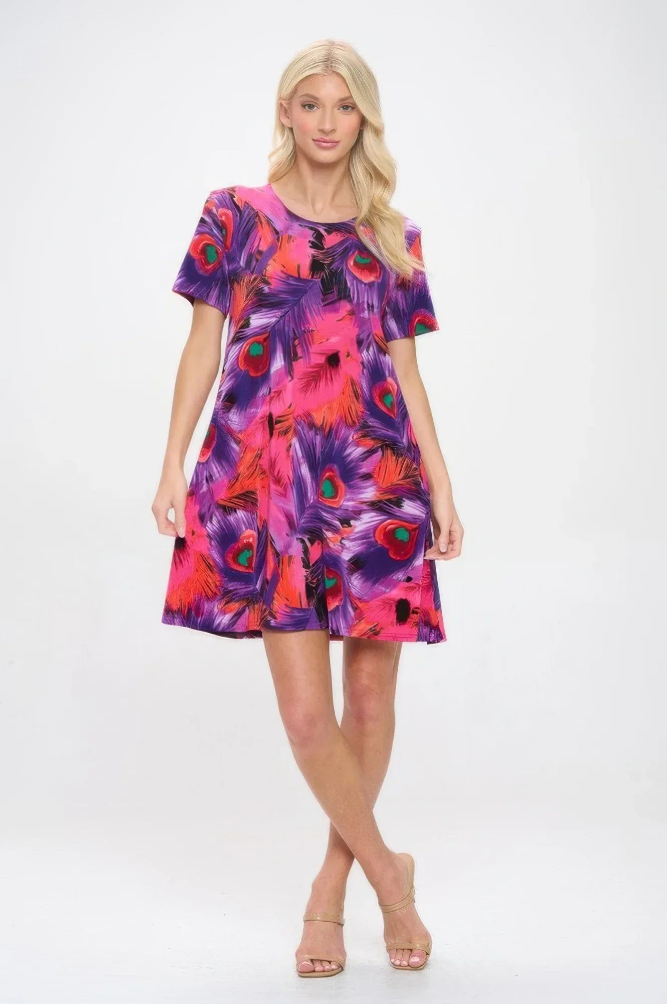 Print Bns Missy Dress | Mixtshop LLC Main image