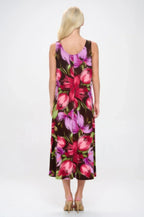 Print Bns Tank Long Dress | Mixtshop LLC