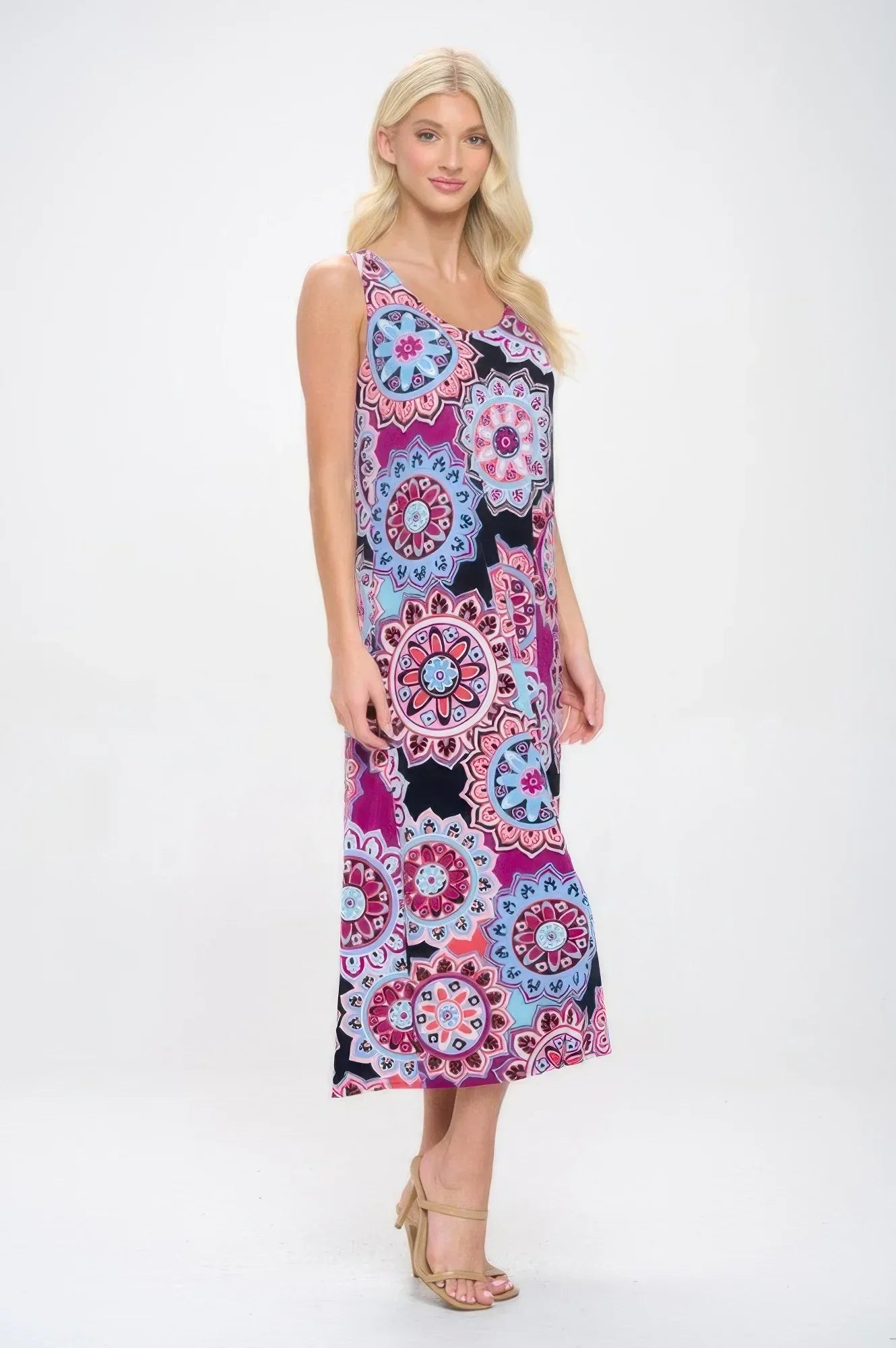 Print Bns Tank Long Dress Secondary image