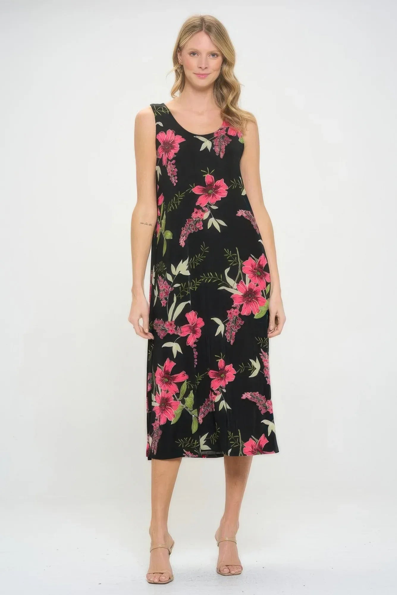 Plus Size Bns Tank Long Dress Secondary image