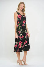 Plus Size Bns Tank Long Dress | Mixtshop LLC