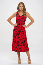 Plus Size Bns Tank Long Dress | Mixtshop LLC