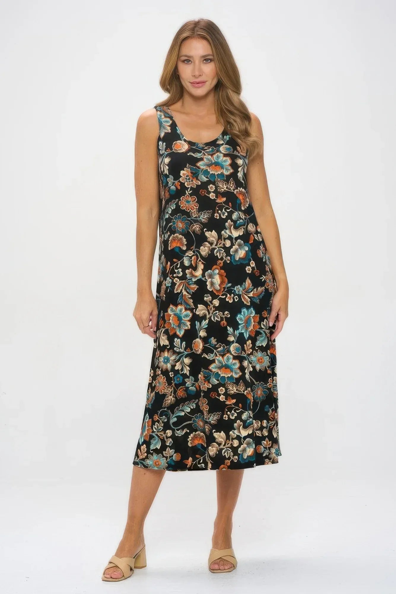 Plus Size Bns Tank Long Dress | Mixtshop LLC Main image
