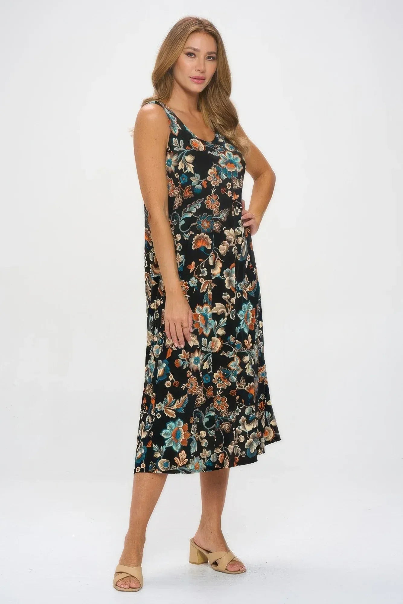 Plus Size Bns Tank Long Dress Secondary image