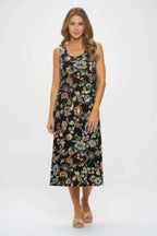 Plus Size Bns Tank Long Dress | Mixtshop LLC