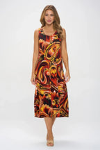 Plus Size Bns Tank Long Dress | Mixtshop LLC