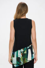 Hit Sleeveless Contrast Top | Mixtshop LLC
