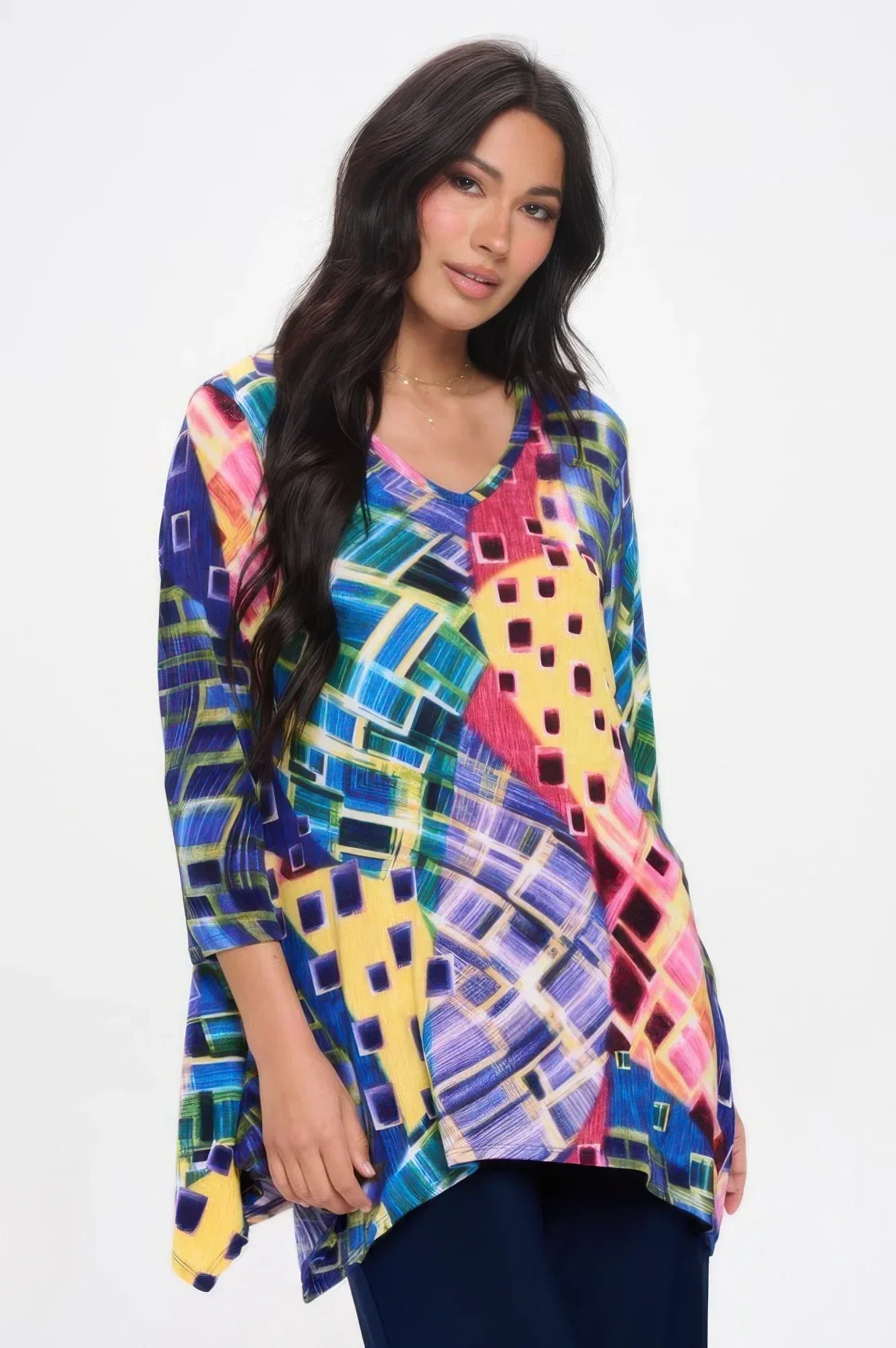 Bns V-neck Binding Top | Mixtshop LLC Main image