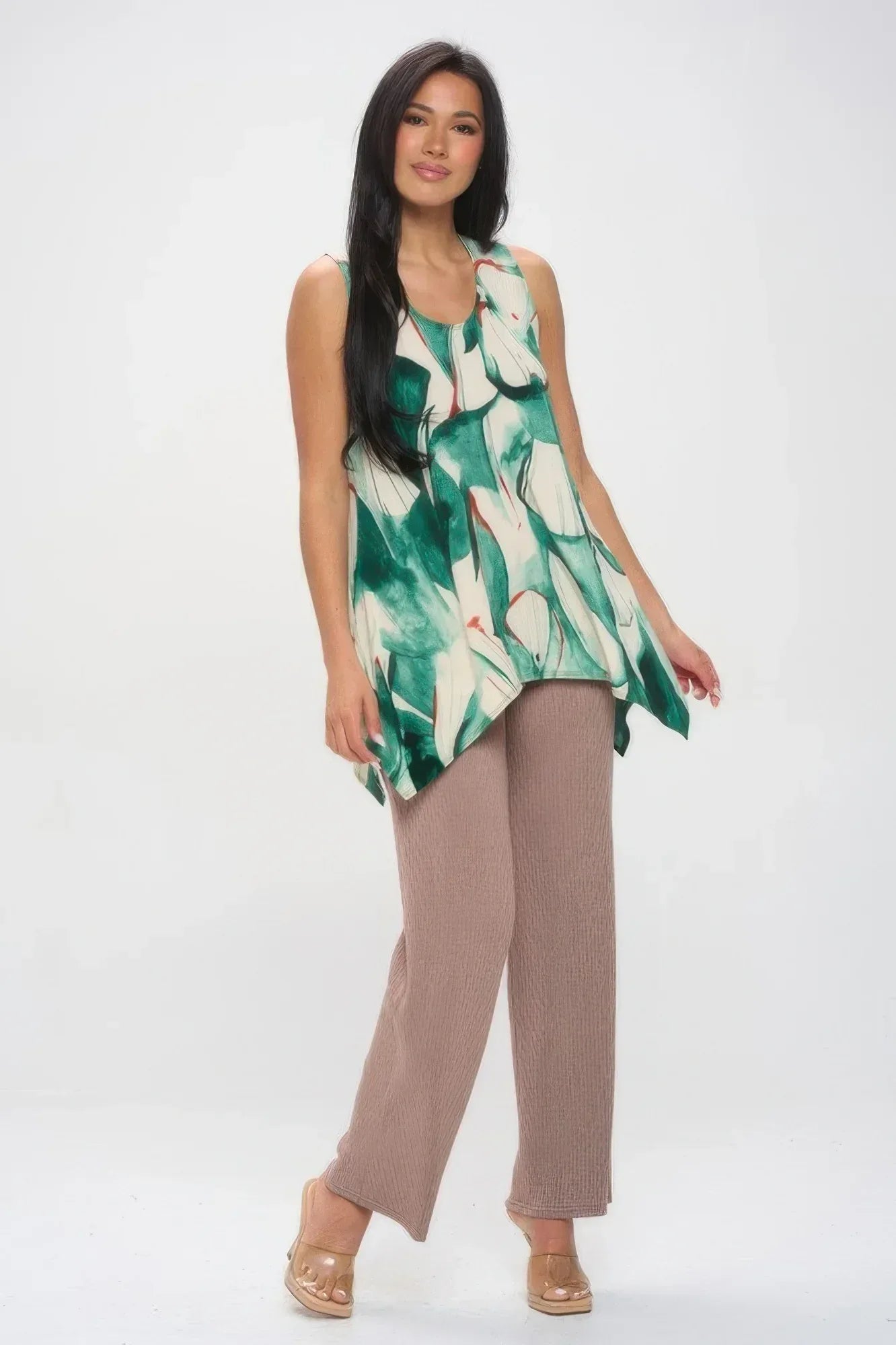 Hit Shark Bite Hem Tank | Mixtshop LLC Main image