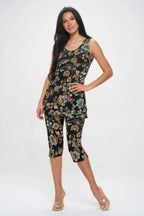 Bns Tank Capri Pants Set | Mixtshop LLC