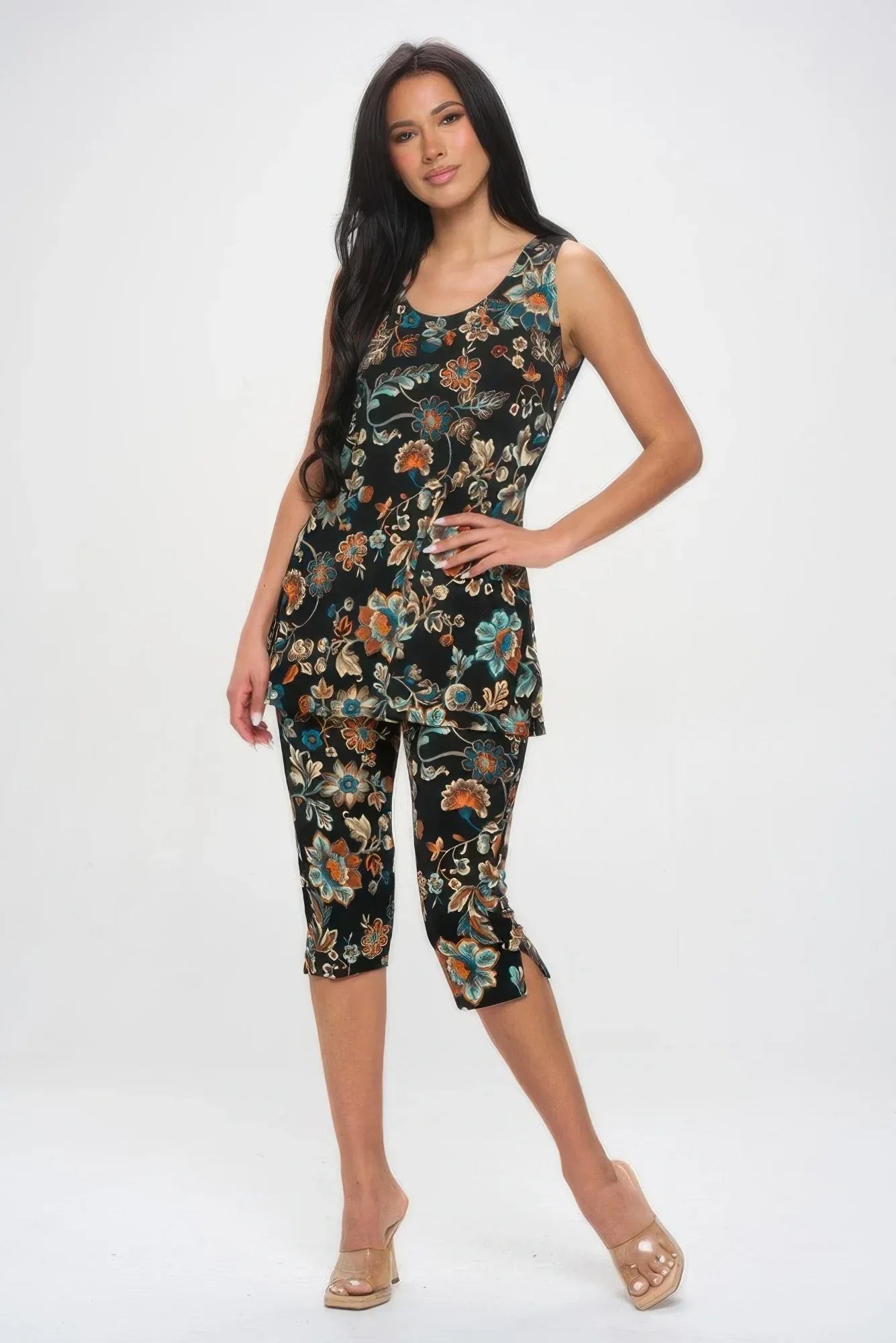 Bns Tank Capri Pants Set | Mixtshop LLC