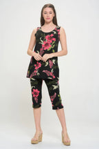 Bns Tank Capri Pants Set | Mixtshop LLC