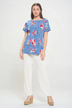 Hit Boat Nk Short Sl Top | Mixtshop LLC