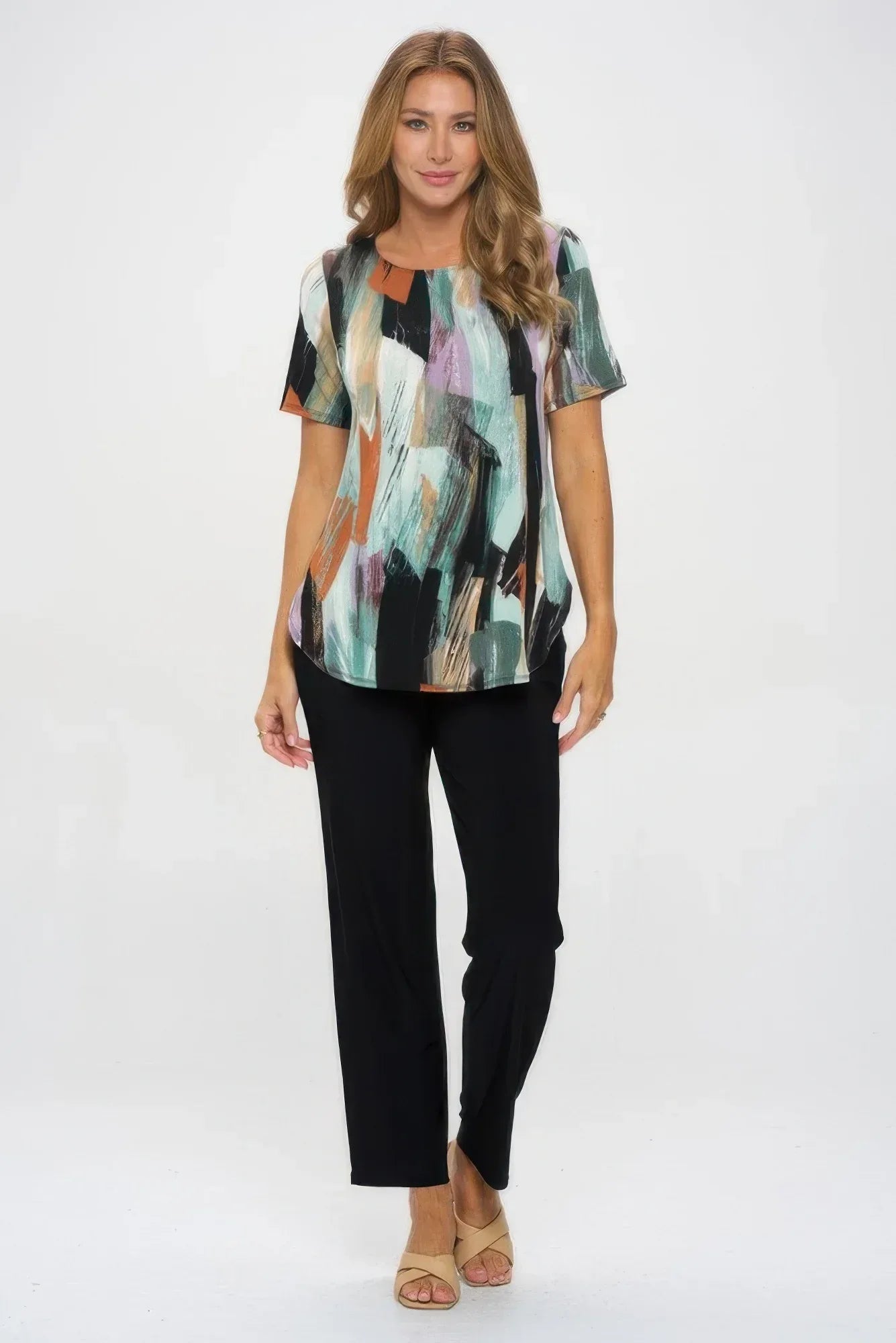 Bns Round Bottom Tunic Top | Mixtshop LLC Main image