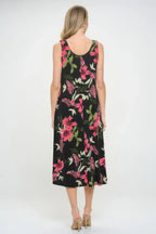 Floral Breeze Slinky Tank Dress | Mixtshop LLC