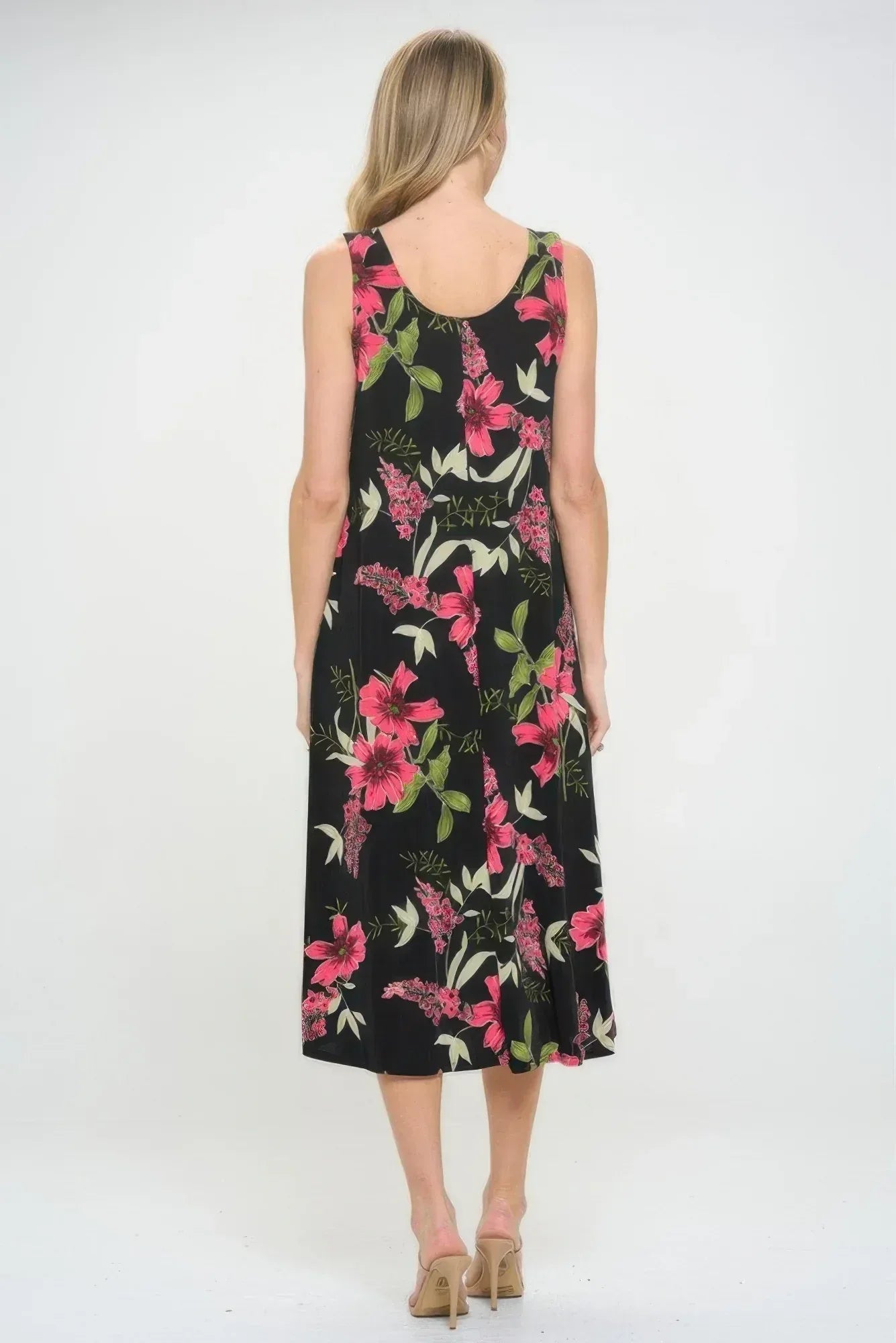 Floral Breeze Slinky Tank Dress | Mixtshop LLC