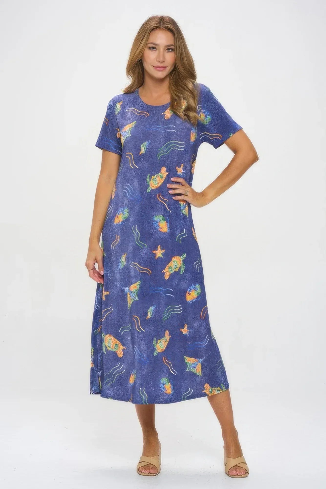 Oceanic Encounter Dress | Mixtshop LLC Main image