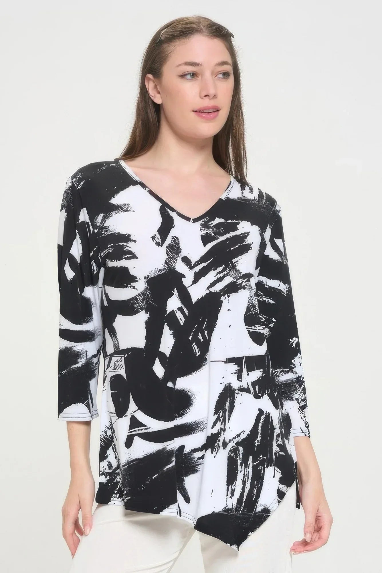 Hit Point V Neck Top | Mixtshop LLC