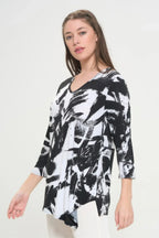 Hit Point V Neck Top | Mixtshop LLC