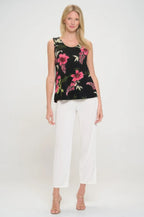 Bns Print Sleeveless Tank Top | Mixtshop LLC
