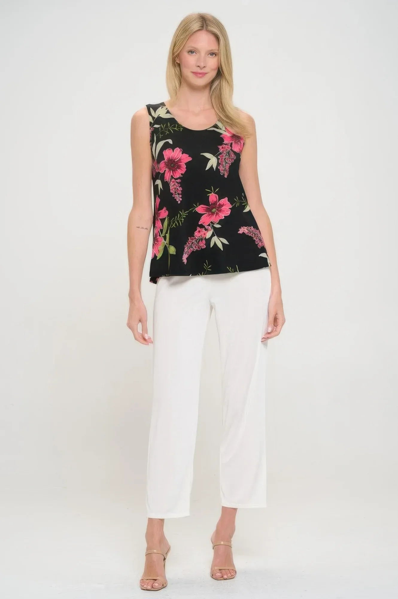 Bns Print Sleeveless Tank Top | Mixtshop LLC