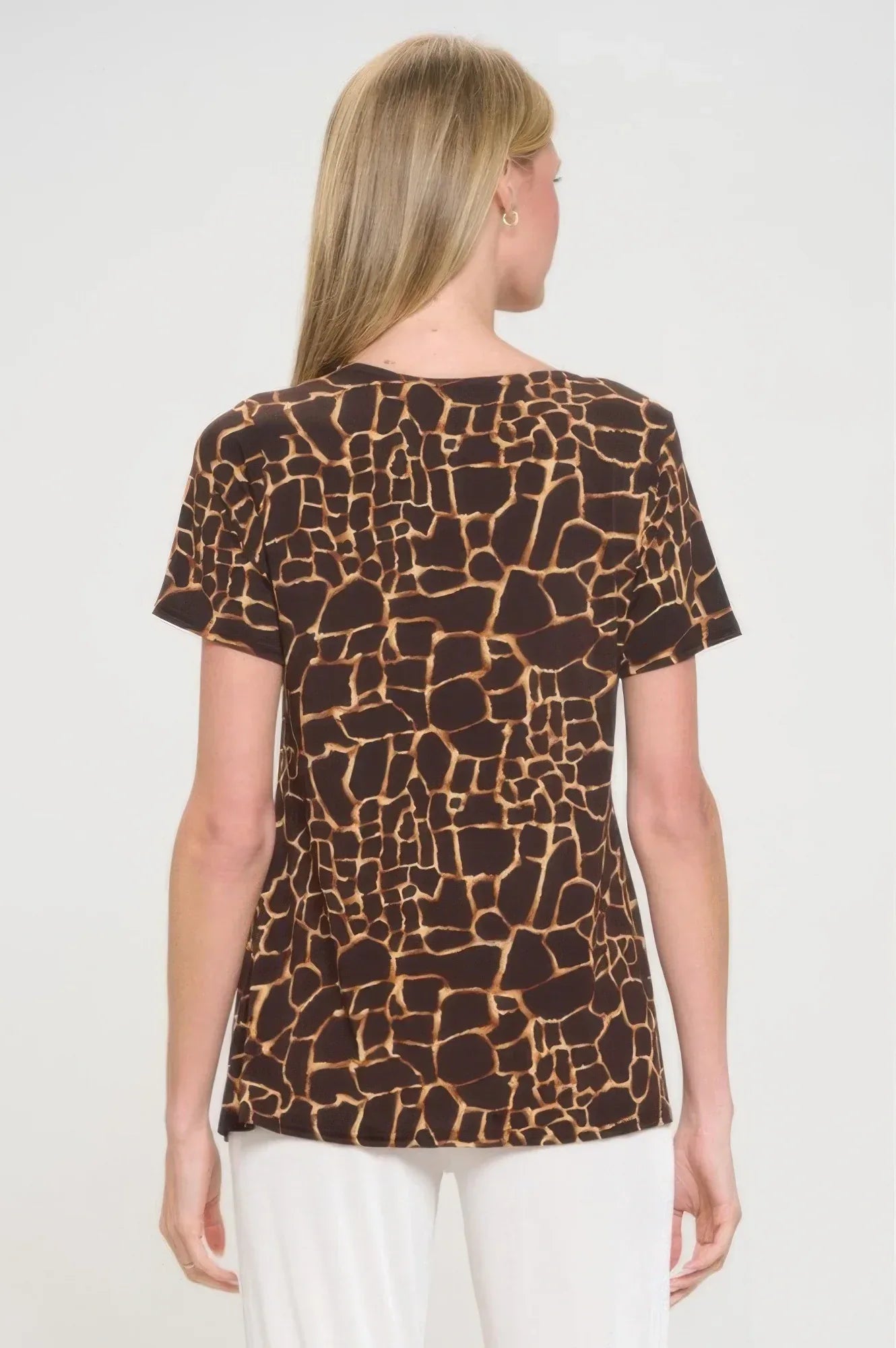 Hit Round Neck Short Sleeve Slit Top | Mixtshop LLC