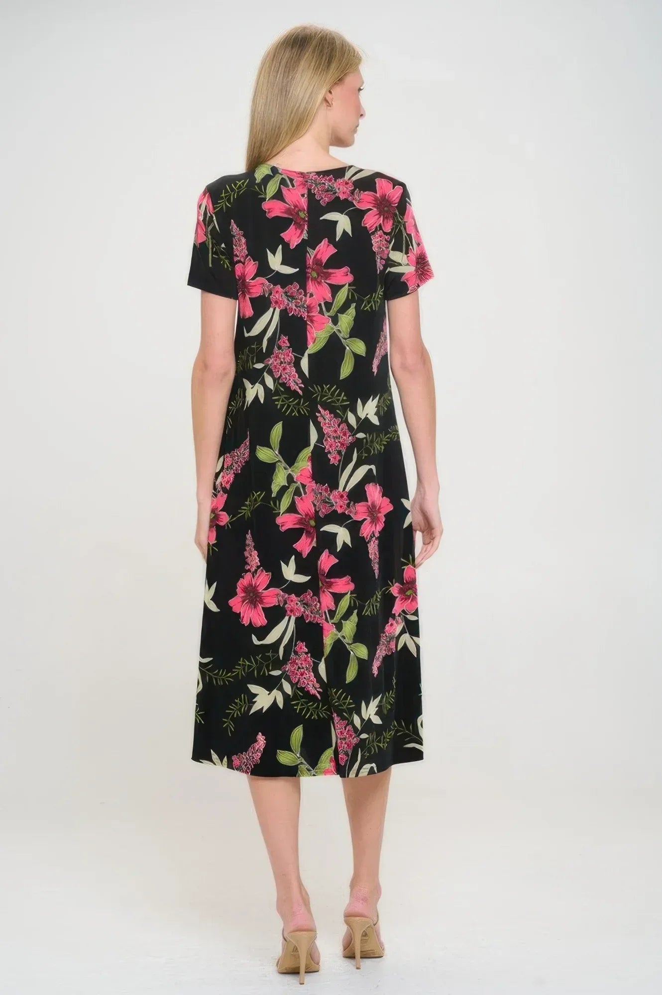 Print Bns Long Dress | Mixtshop LLC